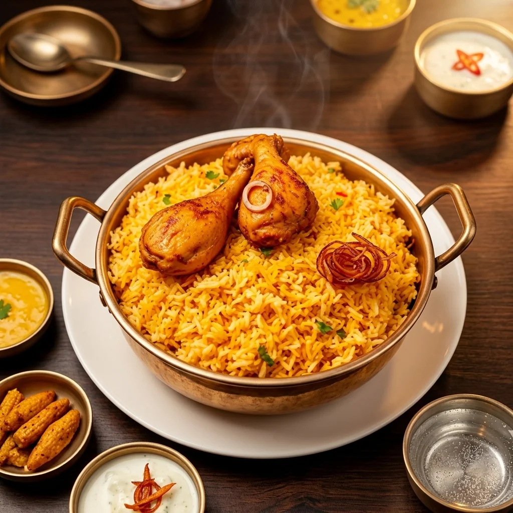 Chicken biryani served at The Butter Kitchen, Sherwood Park, AB